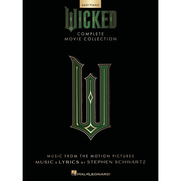 Wicked - Complete Movie Collection for Easy Piano: Souvenir Folio with Full-Color Photos, (Paperback)