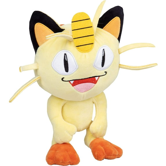 Wicked Cool Pokemon 8" Plush Stuffed Toy Doll- Meowth(Selections May Vary)