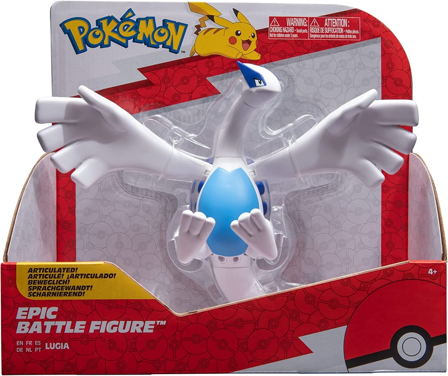 Pok√©mon, 12-In Epic Battle Figure, Lugia with Articulation