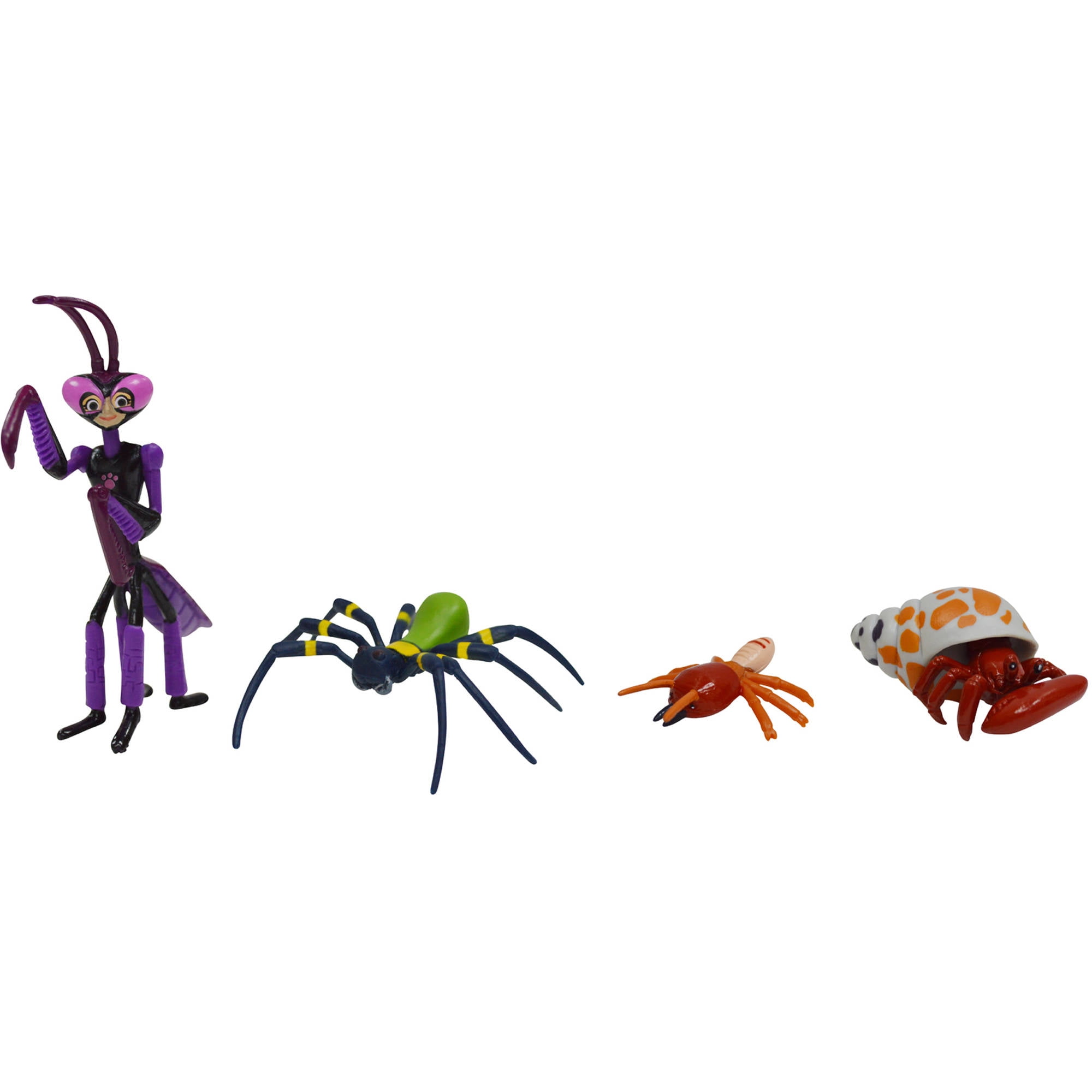 Wicked Cool Toys Wild Kratts 4-Pack Creature Power Action Figure, Crawlers