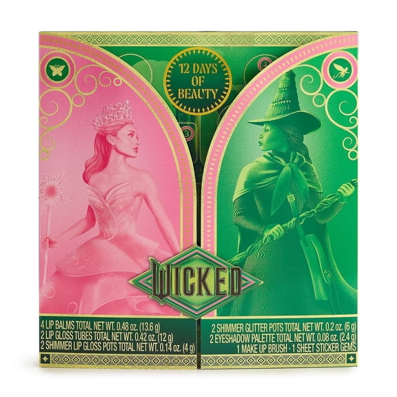 Wicked Cosmetic Advent Calendar 12 Days of Beauty