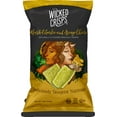 thumbnail image 1 of Wicked Crisps Roasted Garlic and Asiago Cheese - Naturally flavored Broccoli Crisps : 4oz / 4pk, 1 of 4