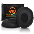 thumbnail image 1 of Wicked Cushions Ear Pads For QC3 - Black, 1 of 7