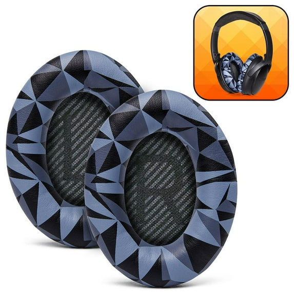 Wicked Cushions Replacement Ear Pads For QC35 & QC35ii (QuietComfort 35 & 35ii) Headphones | Softer Leather, Luxurious Memory Foam, Enhanced Noise Isolation
