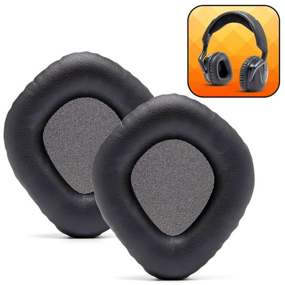 Wicked Cushions Replacement Earpads for Corsair Void Pro & Other Void Series Headphones | Added Thickness, Softer Leather, Luxurious Memory Foam
