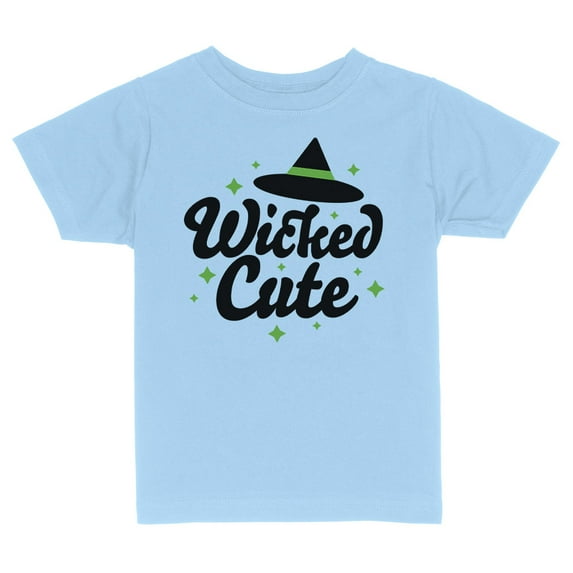 Wicked Cute Toddler Kids T-Shirt Blue 3T