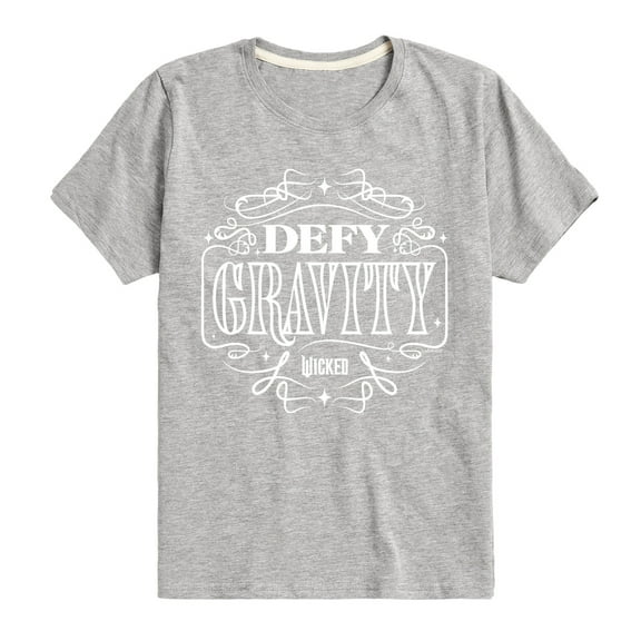 Wicked - Defy Gravity - Boys Toddler and Youth Short Sleeve Graphic Tee