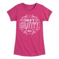 thumbnail image 1 of Wicked - Defy Gravity - Girls Toddler and Youth Fitted Short Sleeve Graphic Tee, 1 of 5