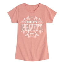 Wicked - Defy Gravity - Girls Toddler and Youth Fitted Short Sleeve Graphic Tee