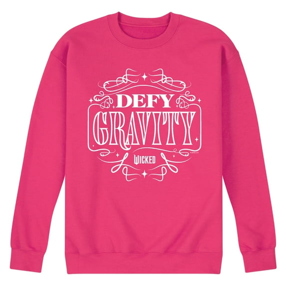 Wicked - Defy Gravity - Men's Crew Fleece Sweatshirt