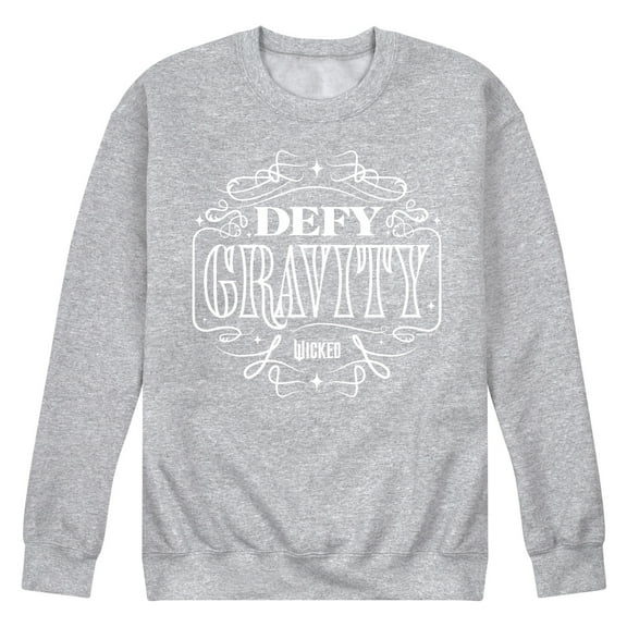 Wicked - Defy Gravity - Men's Crew Fleece Sweatshirt