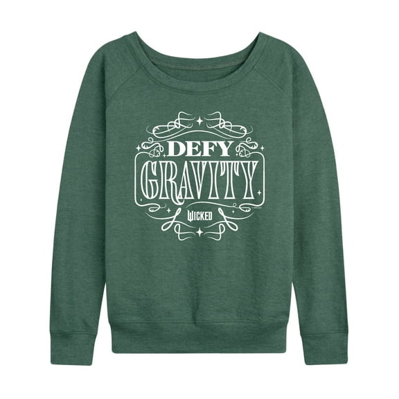 Wicked - Defy Gravity - Women's French Terry Pullover Long Sleeve Shirt