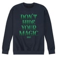 thumbnail image 1 of Wicked - Dont Hide Your Magic - Men's Crew Fleece Sweatshirt, 1 of 4