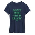 thumbnail image 1 of Wicked - Dont Hide Your Magic - Women's Short Sleeve Graphic T-Shirt, 1 of 5
