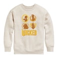 thumbnail image 1 of Wicked - Dorthy And Friends - Youth Crew Fleece Sweatshirt, 1 of 4