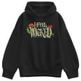 thumbnail image 1 of Wicked - Elphaba 2   - Ladies Oversized Fleece Hoodie Sweatshirt, 1 of 3
