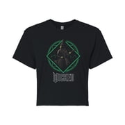Wicked - Elphaba And Broomstick - Juniors Cropped Graphic T-Shirt