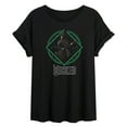 thumbnail image 1 of Wicked - Elphaba And Broomstick - Women's Oversized Graphic T-Shirt, 1 of 5