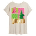 thumbnail image 1 of Wicked - Elphaba And Glinda Logo - Women's Oversized Graphic T-Shirt, 1 of 5