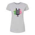 thumbnail image 1 of Wicked - Elphaba And Glinda Side Profiles - Juniors Fitted Graphic T-Shirt, 1 of 5