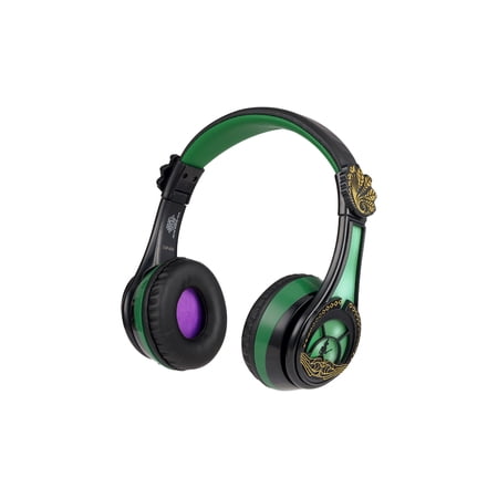 eKids Wicked Elphaba Bluetooth Headphones for Kids, Wireless Headphones with Microphone