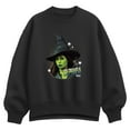 thumbnail image 1 of Wicked - Elphaba Bootleg - Ladies Oversized Fleece Crew Sweatshirt, 1 of 3