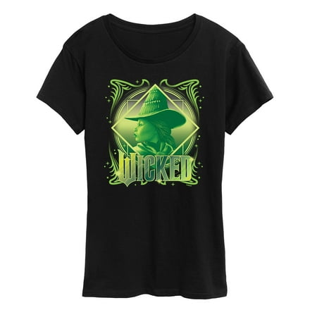 Wicked - Elphaba Close Up Logo - Women's Short Sleeve Graphic T-Shirt