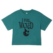 Wicked Elphaba Cropped Boxy Drop Shoulder T-Shirt Adult