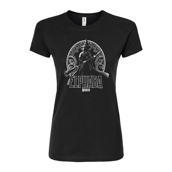 Wicked - Elphaba Decorative - Juniors Fitted Graphic T-Shirt