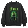 thumbnail image 1 of Wicked - Elphaba Forest - Ladies Oversized Fleece Crew Sweatshirt, 1 of 3