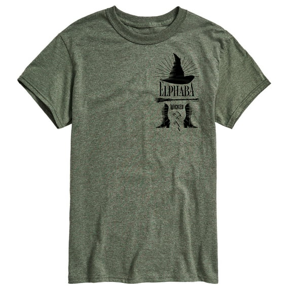 Wicked - Elphaba Hat and Shoes - Men's Short Sleeve Graphic T-Shirt