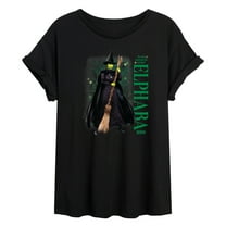 Wicked - Elphaba No One Mourns The Wicked - Women's Oversized Graphic T-Shirt