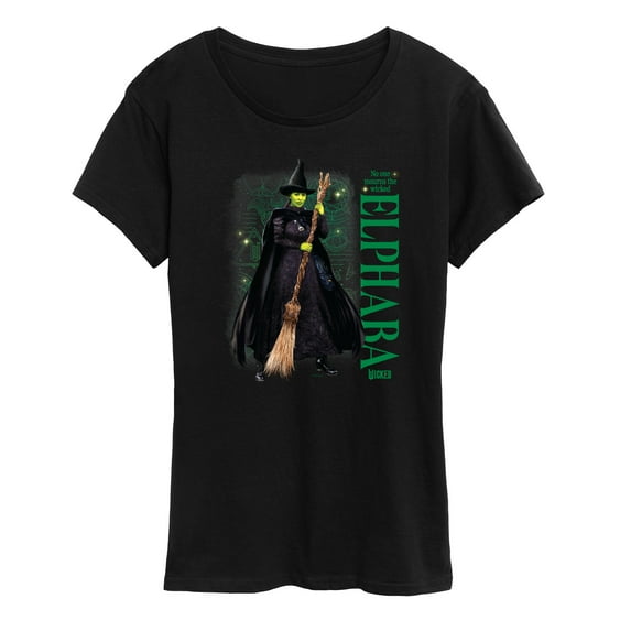 Wicked - Elphaba No One Mourns The Wicked - Women's Short Sleeve Graphic T-Shirt