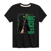 Wicked - Elphaba No One Mourns Wicked - Boys Toddler and Youth Short Sleeve Graphic Tee