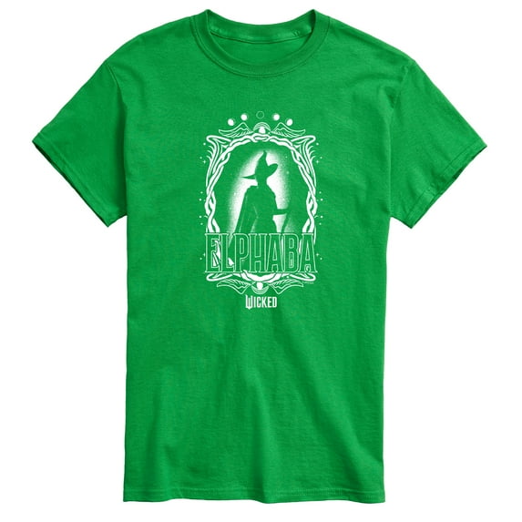 Wicked - Elphaba Silhouette - Men's Short Sleeve Graphic T-Shirt