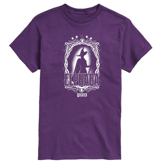 Wicked - Elphaba Silhouette - Men's Short Sleeve Graphic T-Shirt