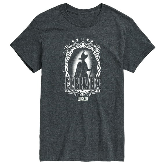 Wicked - Elphaba Silhouette - Men's Short Sleeve Graphic T-Shirt