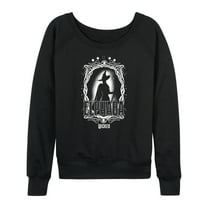 Wicked - Elphaba Silhouette - Women's French Terry Pullover Sweatshirt