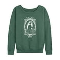 thumbnail image 1 of Wicked - Elphaba Silhouette - Women's French Terry Pullover Sweatshirt, 1 of 5
