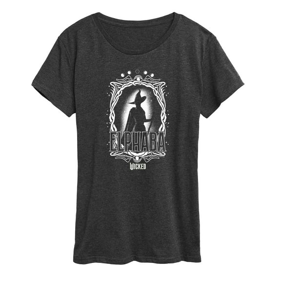 Wicked - Elphaba Silhouette - Women's Short Sleeve Graphic T-Shirt
