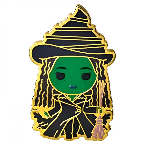 Wicked Elphaba Thropp Chibi Enamel Pin