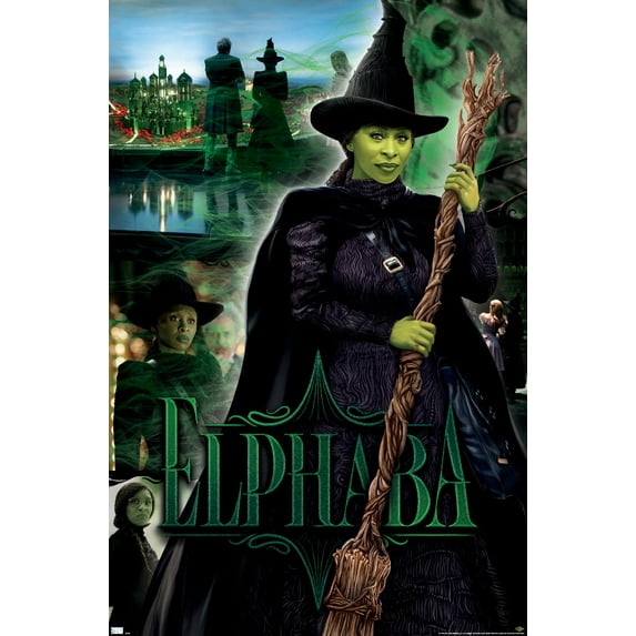 Wicked - Elphaba Wall Poster, 14.725" x 22.375"