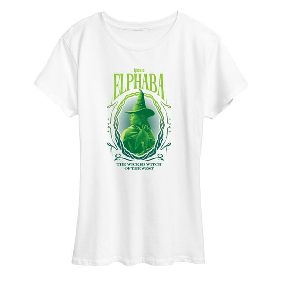 Wicked - Elphaba Wicked Witch Of The West - Women's Short Sleeve Graphic T-Shirt