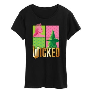 Wicked - Elphaba and Glinda Logo - Women's Short Sleeve Graphic T-Shirt