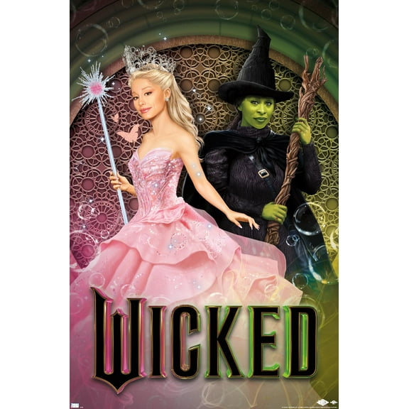 Wicked - Elphaba and Glinda Upland Wall Poster, 22.375" x 34"
