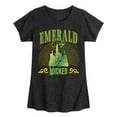 thumbnail image 1 of Wicked - Emerald City - Girls Toddler and Youth Fitted Short Sleeve Graphic Tee, 1 of 5