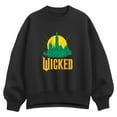 thumbnail image 1 of Wicked - Emerald City Oversized Fleece Crew Sweatshirt, 1 of 3