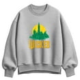 thumbnail image 1 of Wicked - Emerald City Oversized Fleece Crew Sweatshirt, 1 of 3