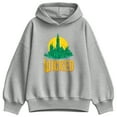thumbnail image 1 of Wicked - Emerald City - Ladies Oversized Fleece Hoodie Sweatshirt, 1 of 3