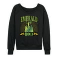 thumbnail image 1 of Wicked - Emerald City - Women's French Terry Pullover Sweatshirt, 1 of 5